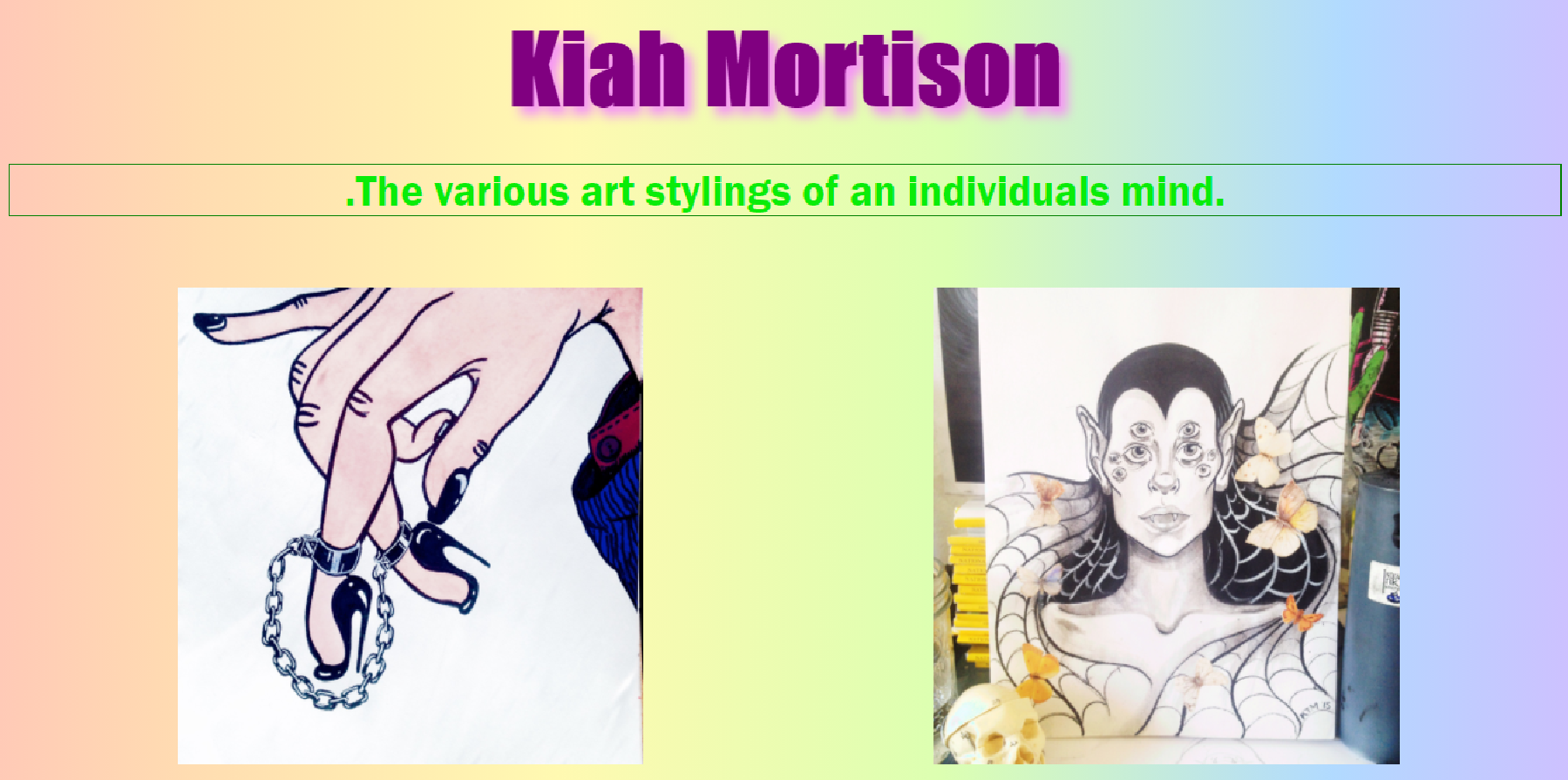 Kiah Mortison Art Page